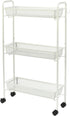 Generic Slim Storage Cart 3-Tier Rolling Utility Organizer for Narrow Spaces, Mobile Wire