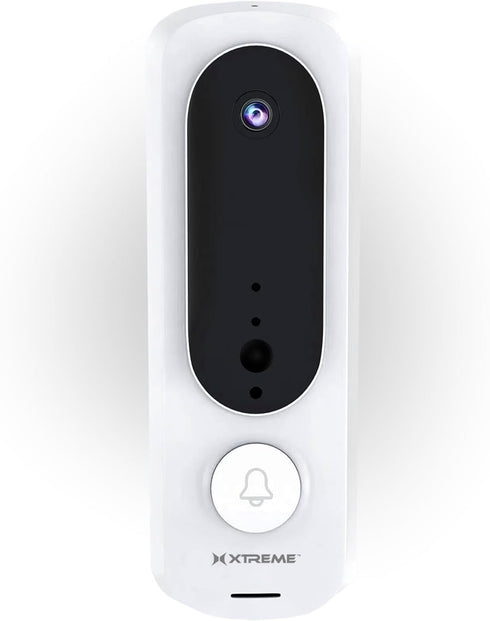Xtreme Smart Snapshot Battery Doorbell, 2.4GHZ Wi-Fi, Instant Notifications, Remote Access, Motion Detection, App