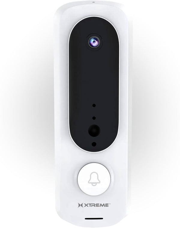 Xtreme Smart Snapshot Battery Doorbell, 2.4GHZ Wi-Fi, Instant Notifications, Remote Access, Motion Detection, App