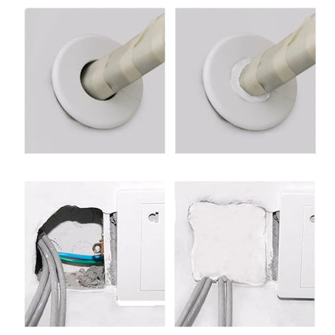 Waterproof Wall Repair Seal Mortar for Air Conditioning Holes, Sealing Mud for Wall Hole Repair, Holes Filler.
