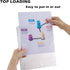 Sheet Protectors - 50 Sheets 4 mils Strong Extra Heavyweight Clear Top Load 8.5 x 11 Inch for 3 Ring Binder