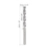 uxcell Solid Carbide Twist Drill Bits 3mm, Metric Left Hand Spiral Flutes Straight Shank Tungsten Steel Drilling Tool for Stainless Steel Alloy Metal