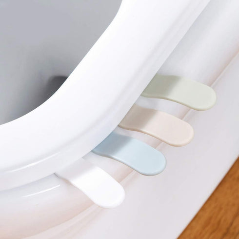 HENGKE 4 Pcs Fashion Toilet Seat Lifter,Avoid Touching Toilet Seat Handle Seat Cover LifterHandle Hygienic Clean