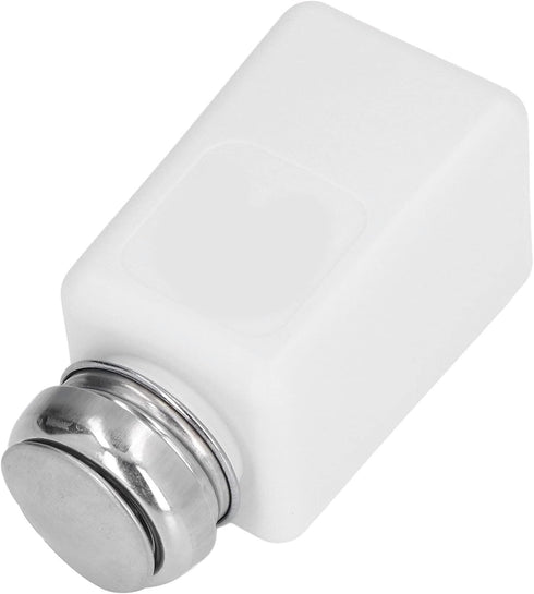 Solvent Dispenser, 200ML Press Type ESD Safe Anti-Static Square Bottle for Alcohol and Methanol