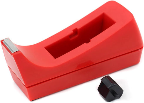 EasyPAG Red Desk Tape Dispenser for Tapes within 1.0 Inch
