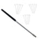 Reusable Inoculating Loop Kit: 5pcs 2mm, 5pcs 3mm, 5pcs 4mm Inoculating Loops + 1 Inoculating Rod