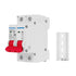 DC Miniature Circuit Breaker 2P 1000V 63A Solar Mini Circuit Breaker Thermal Magnetic Trip DIN Rail Mount