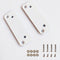 PIAOLGYI 2 Pcs White Cabinet Handle Adapter for Milsbo Greenhouse Cabinet, Compatible with IKEA Milsbo Cabinet