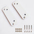 PIAOLGYI 2 Pcs White Cabinet Handle Adapter for Milsbo Greenhouse Cabinet, Compatible with IKEA Milsbo Cabinet