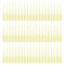 WMYCONGCONG 500 PCS Pipette Tips 200ul Clear Yellow Universal Disposable Tips for Lab Liquid Pipettor