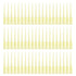 WMYCONGCONG 500 PCS Pipette Tips 200ul Clear Yellow Universal Disposable Tips for Lab Liquid Pipettor