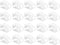 uxcell 20pcs Plastic Tubing Clamps, Adjustable Tube Clamp for 1/2"-3/4" Tube OD Laboratory Pinch Valve Flow Control