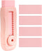 M&G 4+1 Pack Rubber Pink Erasers, Sliding Retractable Eraser, Soft Cute Push Pull Large Pencil Erasers