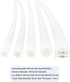 Silicone Tubing, Hohitto Flexible hose, 8mm ID x 12mm OD Length 1 Meter(Approx.3.28ft), wall thickness 2mm, Silicone Water tube for Pump Transfer for Laser machine, for industrial applications