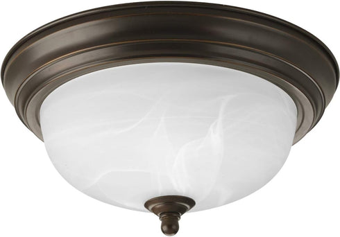 Progress Lighting 1-Light Ceiling Light, Flush Mount Ceiling Light Fixture for Interior