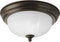 Progress Lighting 1-Light Ceiling Light, Flush Mount Ceiling Light Fixture for Interior