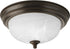 Progress Lighting 1-Light Ceiling Light, Flush Mount Ceiling Light Fixture for Interior