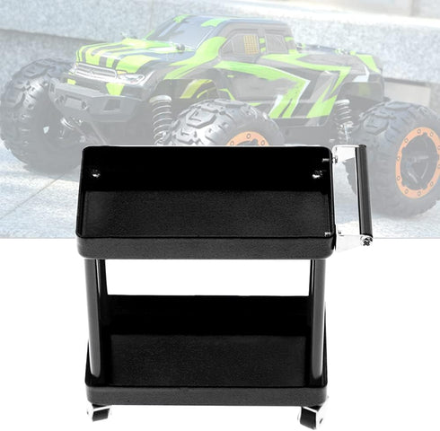 2 Cart Shelf, Tier Metal Tools Trolley Superb Craftsmanship Easy To Assemble and Disassemble for Placing