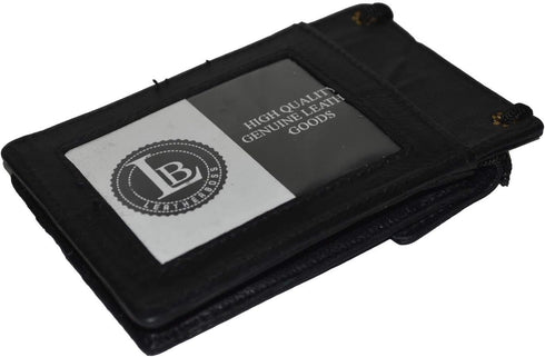 Mw561rbk Black Leather ID and Business Card Holder Neck Band