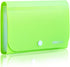 Expanding File Folder - Green Mini Organizer with 12 Pockets and Tabs for Cards, Coupons, Receipts, Tax Items, 7x4.5