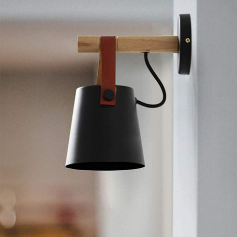 Mengjay E26 Wall Sconce LED Wall Lighting Modern Industrial Lamp Belt Wall Sconces Loft Light Lamp for Bedroom, Living