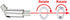 Set 5 Threaded Extension Rod with Sloped Ceiling Adapter Kits for Pendant Light, Island Lighting, Polished Chrome
