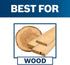 RS032 8-Hole Bosch Hook & Loop Hard Backing Pad