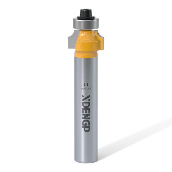 Roundover Router Bit 1/4 Shank, 1/16" Radius Round Over Router Bits, Router