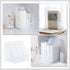 TEHAUX 3pcs File Storage Rack - Acrylic Magazine File Folders, Decorative Desk Organizer for Home Office