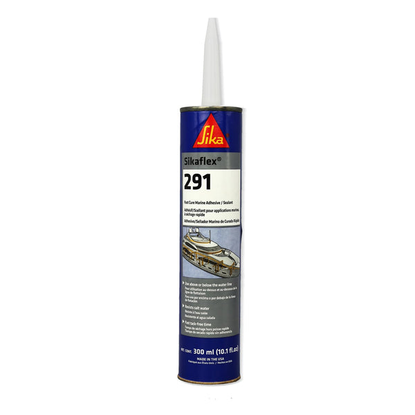 Sikaflex-291, White, General All-Purpose Fast Cure Marine Adhesive and Sealant, 10.1 fl. oz Cartridge