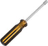 Metric Hex Nut Screwdriver, 5.5mm Carbon Steel Ergonomic PVC Grip Non-Magnetic Socket Wrench for Automotive