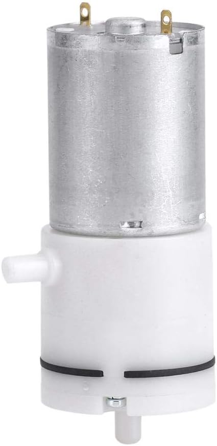 12V 2 12 Delaman DC Vacuum Pump, Mini Air Pump with Hose Clamps Volt Diaphragm Pump Self Priming Sprayer Pump