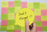 Fantasy: Sticky Notes Bubble Shaped, Coloured Self-Adhesive Memo Note Pad, 70 x 70mm, Pack of 1 x 250 Sheets in 5 Assorted Colours
