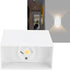 Lamp,7W LED Wall Wall Sconces Indoor,High Brightness Aluminum Alloy Wall Light,Square Lamp Bedroom Hallway Porch
