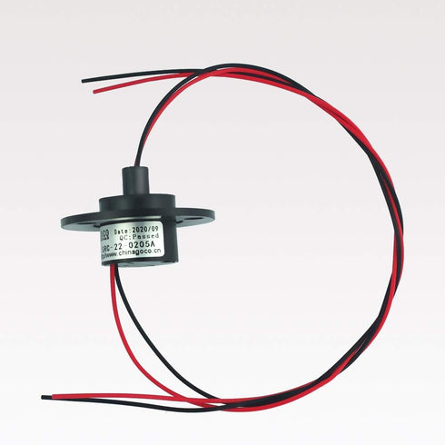 GCSLIPRING 2wire 5A Slipring Conductive Ring Collector Ring Rotating Electrical Contact