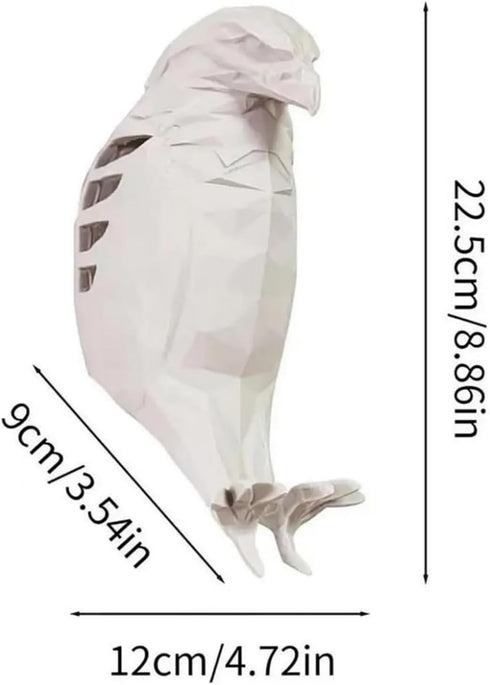 ISFIBA 3D Animal LED Wall Lamp, Creative Resin Carving, Atmosphere Rendering for Study, Bedroom, Dining Room, Stairway