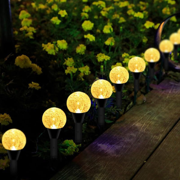 EFYUE Solar String Lights for OutsideOutdoor String Light 20 LED 16.4ft 8 Lighting