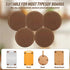 Clapery 16Pcs Reusable Cutting Board Feet Non Slip Silicone Pads,Soft Elastic Shock-Absorbing Cutting Board Feet,Non