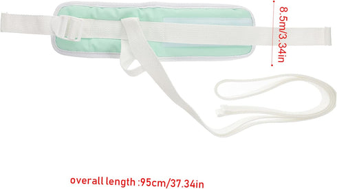 2pcs Holibanna Wrist Strap Patient Limb Fixation for Hospital Use Easy to Secure Beds and Wheelchairs Safe