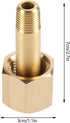 CGA-320 Regulator Nut, Nipple with Washer for Carbon Dioxide Regulator Inlet Bottle Fittings, 1 Set