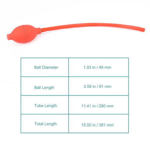 Single-Lined Pressurized Rubber Ball by stonylab with Detachable Core - Laboratory Pressure Tool for Experiments