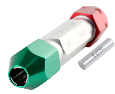 Accusize Industrial Tools Go/No Go Double End Gage Handle, 0.251'' - 0.500'', 3350-0102