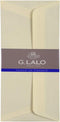Lalo 46116L Pack of 25 DL Lined Self-Adhesive Envelopes, Ivory