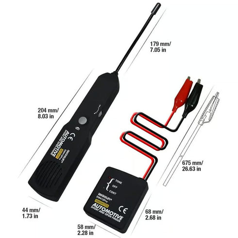 Em415 42v Cable Tracker Electrical, Automotive Electrical Open&Short Finder Circuit Tester Tone Generator Cable Wire