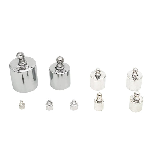 17 Pcs Calibration Weights Set, Precision Stainless Steel Weights for Digital Balance Scale, 10mg-100g