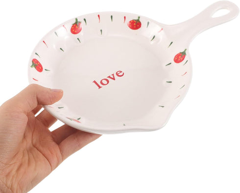 Ipetboom Strawberry Ceramic Baking Pan: Oven-Safe Casserole Dish for Cheese Pasta & Casseroles - Oven Ceramic Lasagna