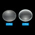 PATIKIL 10cm Focal Length 40mm Double Convex Lens and 10cm Focal Length 40mm Double Concave Lens, 2 Pack