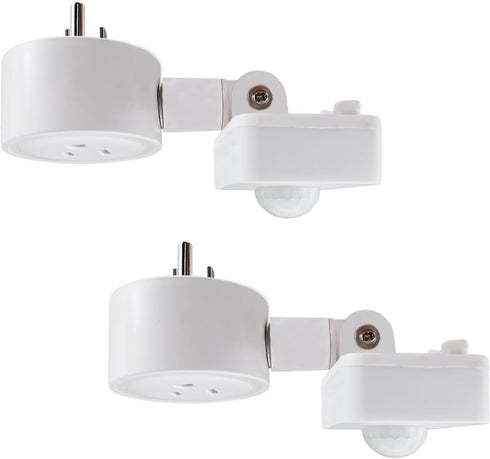 Taigeguang Motion Sensor Switch Indoor Plug in Motion Sensor Light Sockets Adjustable Motion