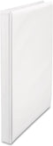 Universal Round Ring Economy Vinyl View Binder, 1/2-Inch Capacity, White (UNV20952PP)