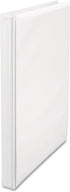Universal Round Ring Economy Vinyl View Binder, 1/2-Inch Capacity, White (UNV20952PP)
